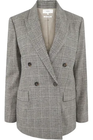 Vince Blazer con motivo de cuadros