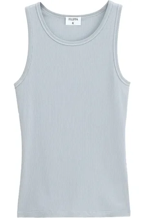 Filippa K Camiseta de tejido fino de canalé