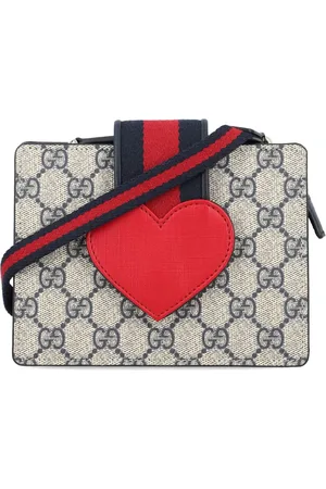 Gucci Bolsa de hombro de corazón con motivo GG