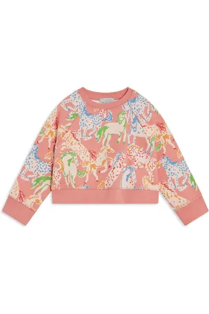 Stella McCartney Sudadera con estampado de caballos