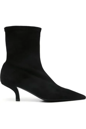 Totême Botas estilo calcetín The Suede con tacón de 60mm