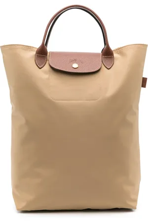 Longchamp Tote con logo en relieve