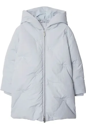 Burberry Abrigo capitonado con motivo Equestrian Knight