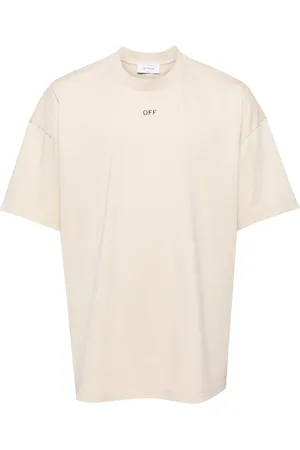 OFF-WHITE Playera cuello redondo