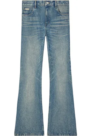 Courrèges Jeans bootcut con tiro medio