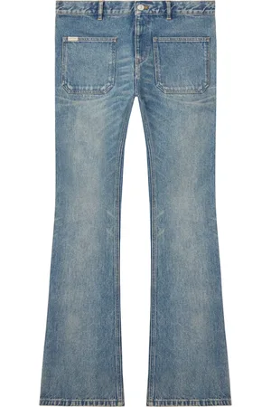 Courrèges Jeans bootcut con tiro medio