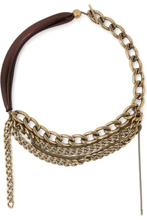 DRIES VAN NOTEN Collar de cristal
