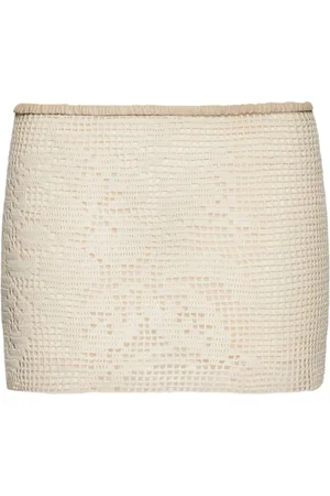 MAGDA BUTRYM Falda corta de crochet