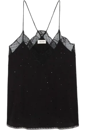 Zadig & Voltaire Top de seda Christy