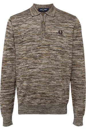 Fred Perry Camisa tejida Space Dye