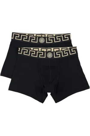 VERSACE Pack de dos bóxeres con motivo Greca en la pretina