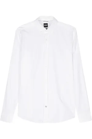 HUGO BOSS Camisa con logo bordado