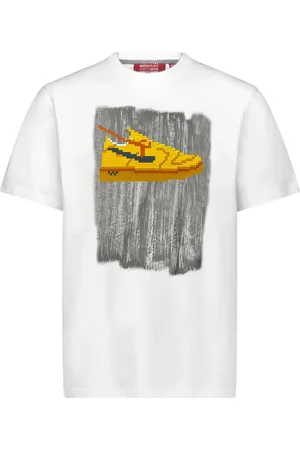 MOSTLY HEARD RARELY SEEN Playera Orange Sneaker 8-Bit