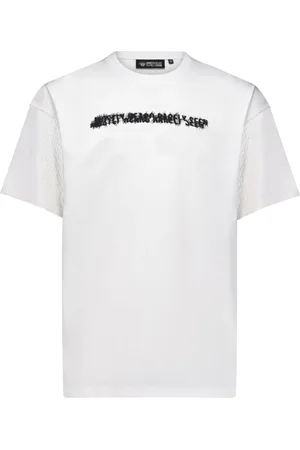MOSTLY HEARD RARELY SEEN Playera con logo bordado