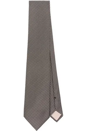 Tom Ford Corbata con lunares en jacquard