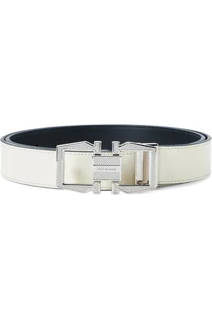 Salvatore Ferragamo Cinturón reversible con hebilla de Gancini