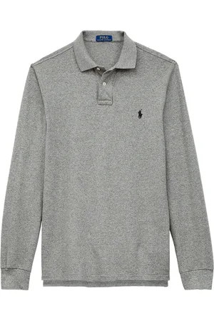 Ralph Lauren Playera tipo polo con logo bordado