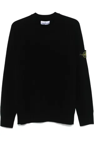 Stone Island Suéter con distintivo Compass
