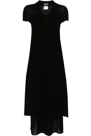 CHANEL Vestido de seda 1997