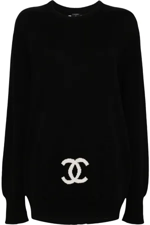 CHANEL Suéter con logo 1990-2000
