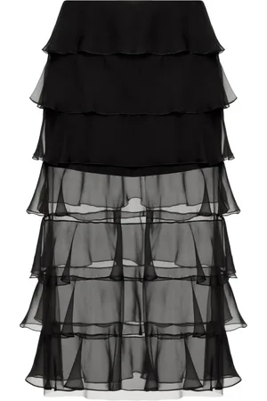 VALENTINO GARAVANI Falda de gasa