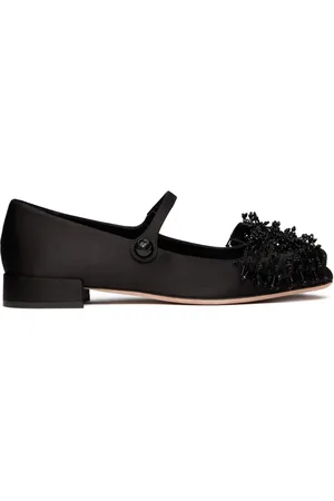 VALENTINO GARAVANI Flats estilo Mary Jane Bowjane con tacón de 20mm
