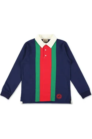 Gucci Playera tipo polo con motivo Web
