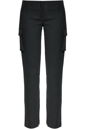 MISBHV Pantalones rectos a rayas diplomáticas