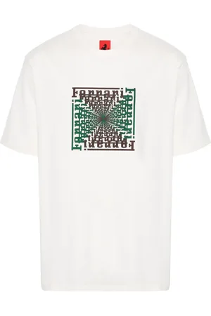 FERRARI Playera con logo estampado