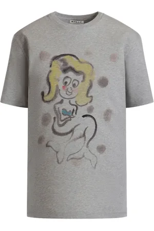 Bally Playera con estampado gráfico