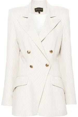 MITILIANE COUTURE Blazer con motivo de rayas