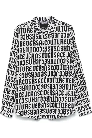 VERSACE Camisa con logo estampado