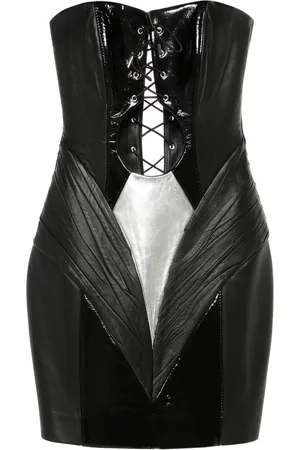 MITILIANE COUTURE Vestido corto con agujetas
