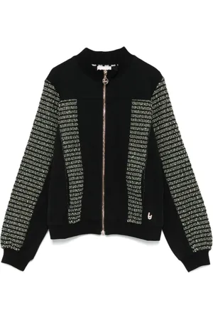 Liu Jo Sudadera con paneles de bouclé