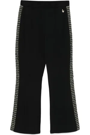 Liu Jo Pantalones con paneles de bouclé