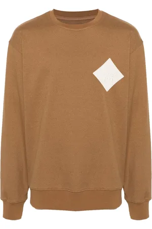 MCM Sudadera de bouclé con parche del logo