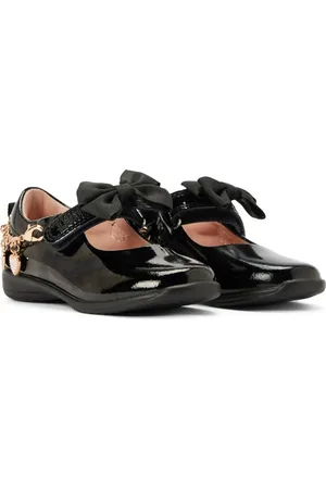 Lelli Kelly Zapatos escolares de charol con detalle de cadena