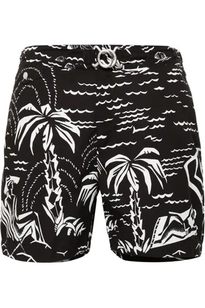 Ralph Lauren Shorts de playa con estampado gráfico