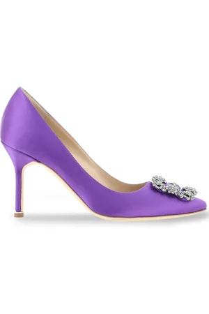 Manolo Blahnik Zapatillas Hangisi con tacón de 90mm