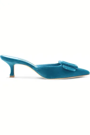 Manolo Blahnik Mules Maysale con tacón 50mm