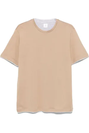 ELEVENTY Playera con borde en contraste