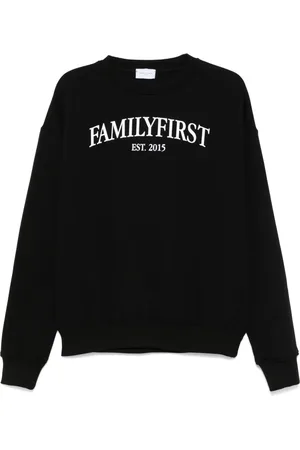 Family First Sudadera con logo estampado
