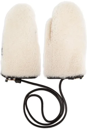 YVES SALOMON Guantes con paneles
