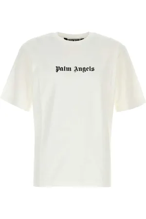 Palm Angels Playera con logo estampado