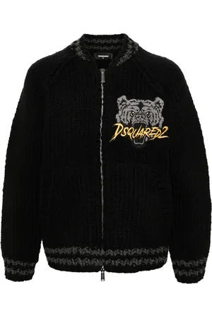 Dsquared2 Cárdigan con parche del logo