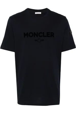 Moncler Playera con logo afelpado