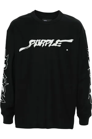 Purple Brand Playera con logo estampado