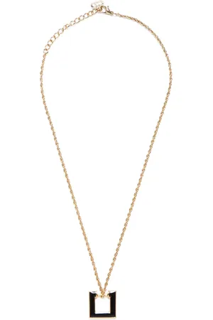 Dior Set de collar con detalles de strass