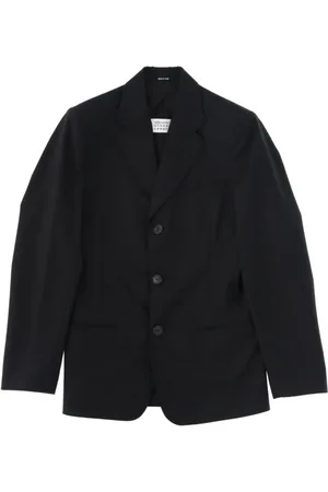 Maison Margiela Blazer con cuatro costuras y logo 2000