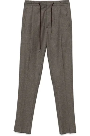 LARDINI Pantalones con motivo pied de poule